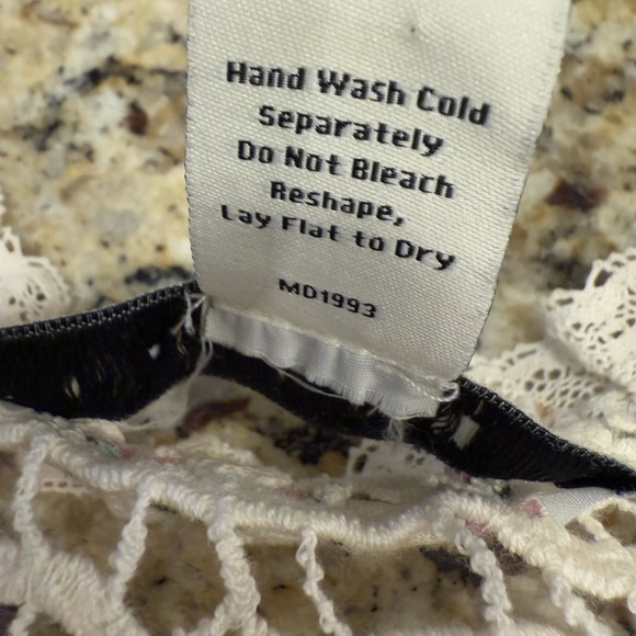 Hiche Boho Southwestern Lace Trim Midi Sheath Dress SZ small - Picture 8 of 10